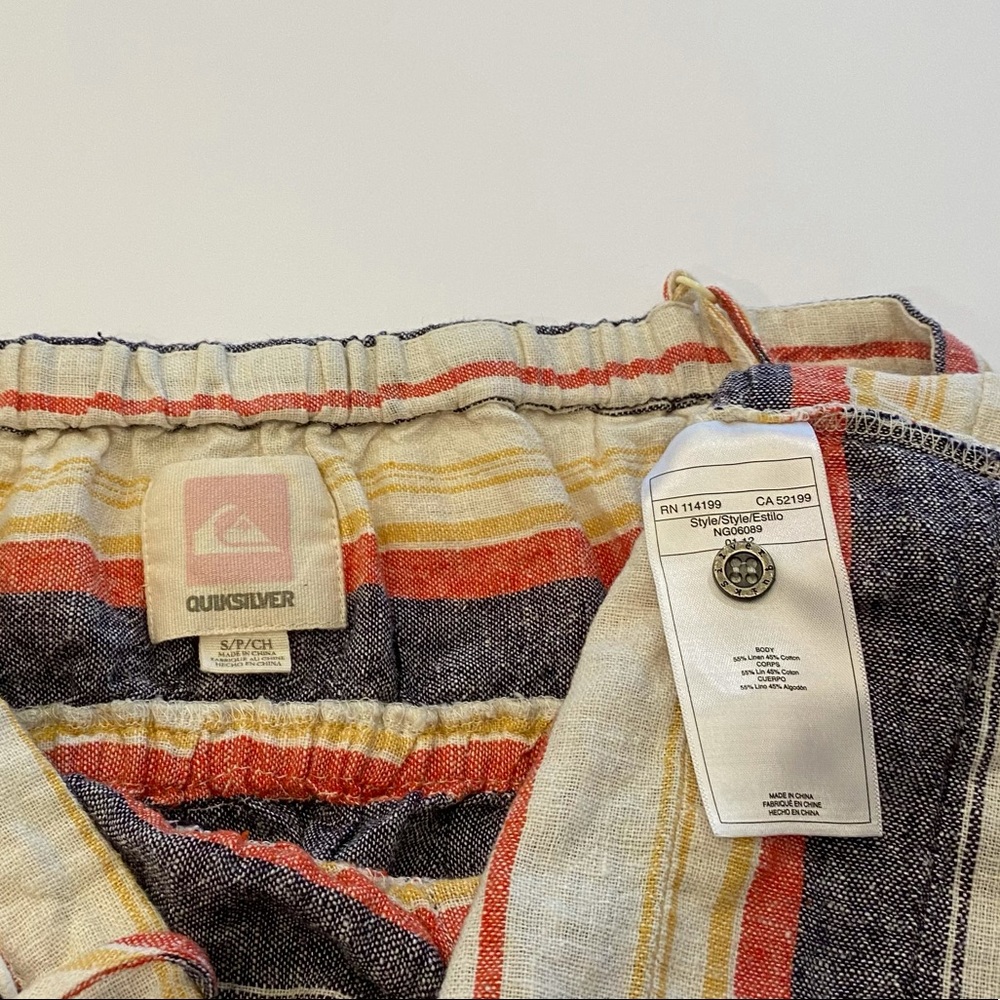 Quicksilver Chambray stripe dress Size S - Picture 5 of 5